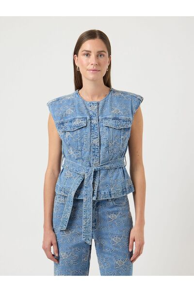 YAS Jeansweste YASKARI