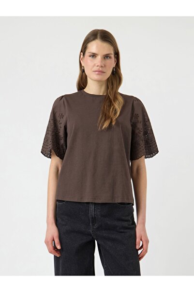 YAS Tricou YASLEX Broderie Anglaise