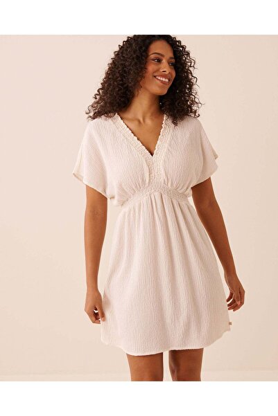 La Vie en Rose Short Crinkle Dress