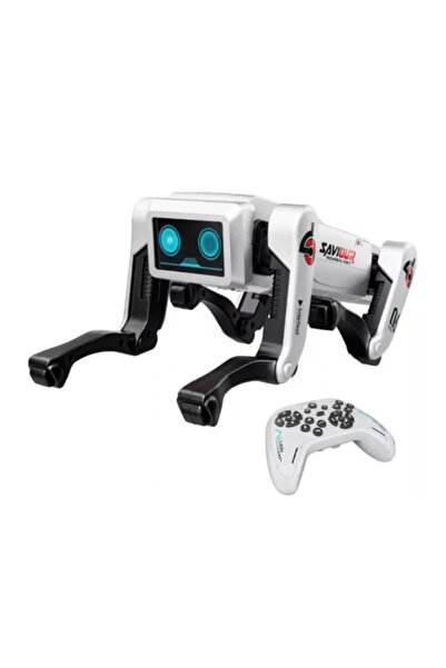 Generic لعبة روبوت ذكية على شكل كلب للأطفال مع جهاز تحكم عن بعد وعيون مضيئة