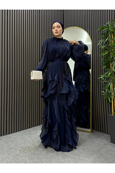 ENSA TESETTUR Βραδινό φόρεμα Waw σε σκούρο μπλε