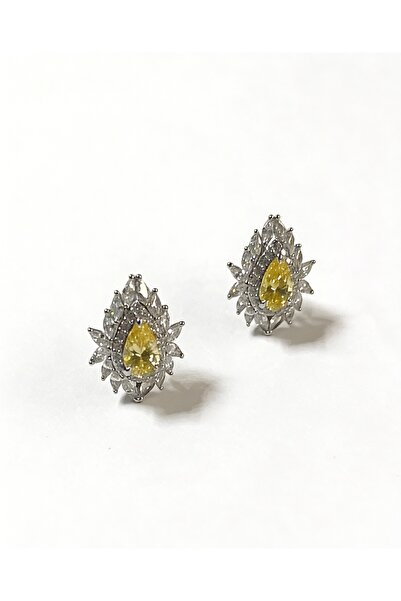 LABELRM Yellow Dew Drop Earrings