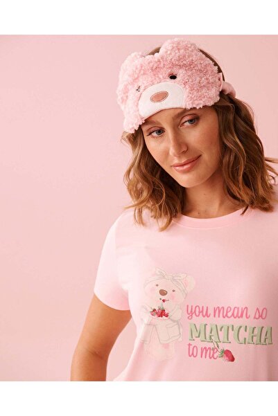 La Vie en Rose قناع نوم على شكل دب تيدي