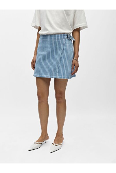 Object Minirock Denim Wickel