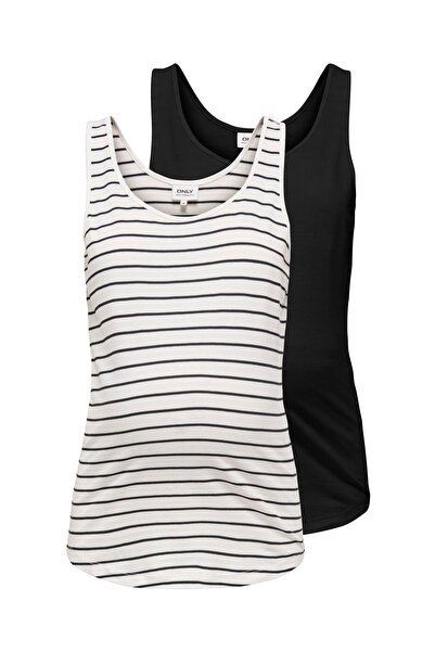 ONLY MATERNITY Tanktop OLMBLOOM 2er-pack Tanktop