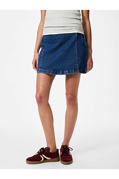 PIECES Μίνιροκ PCSILKE HW Σχιστό