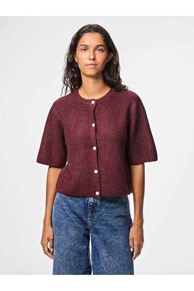 PIECES Strickjacke PCSILLY s krátkým rukávem