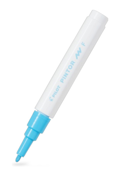 Pilot Pi̇ntor (F) Round Tip Pastel Blue