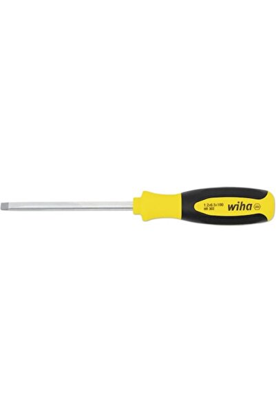 wiha Șurubelniță dreaptă 6.5x100 mm, Crom-Vanadiu