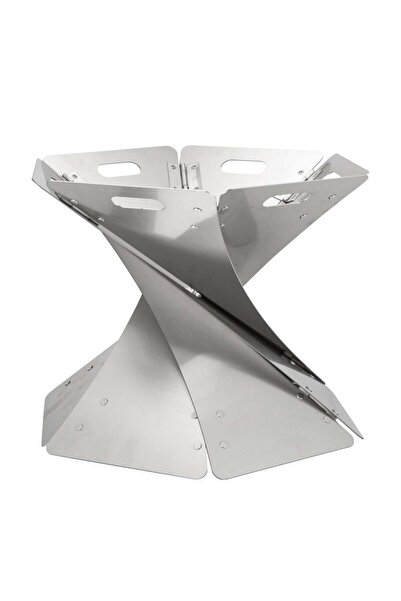DPT Charcoal Stove, Charcoal Burner, Silver, Size 33*27.5 cm