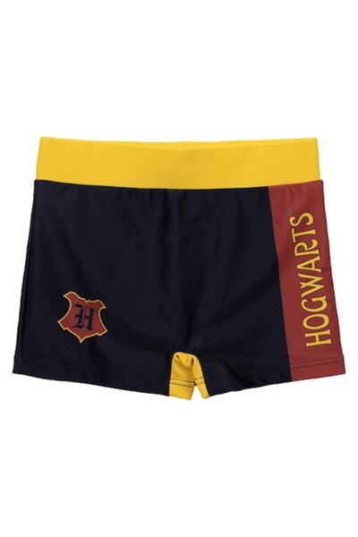 Harry Potter Αγορίστικα μαγιό μποξεράκια Χόγκουαρτς Μαύρα 116 εκ.
