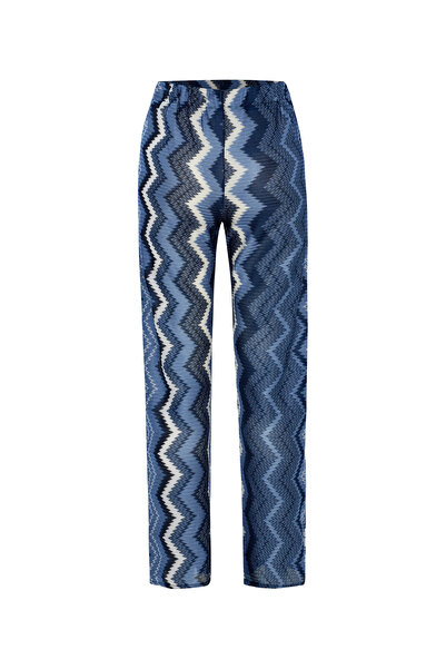 Sandshaped Beach Trousers In Blue Jasper