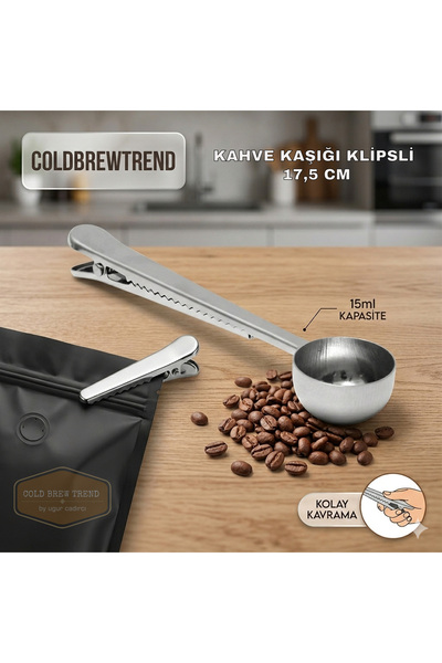 COLD BREW TREND by uğur cadırcı Stainless Steel Coffee Measuring Spoon with L...