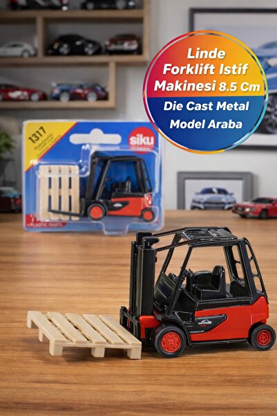 TOYFEST سيكو 1317 ليندي رافعة شوكية معدنية، نموذج مصغر قابل للتجميع، أداة صغي...