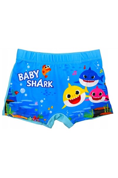 Baby Shark Μαγιό μποξεράκια αγορίστικα μπλε 104-110 εκ.