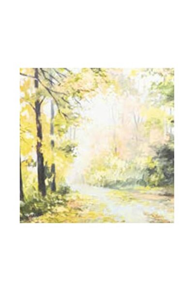 canvas Tablou Pădure de Toamnă 40x40 cm