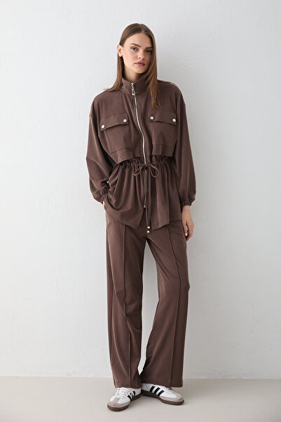 Melike Tatar Zippered Suit 32-2720