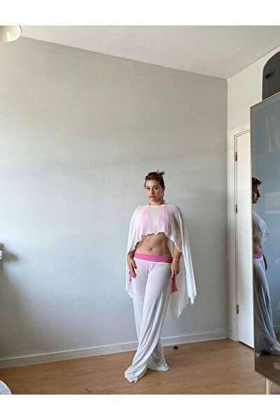 diandiandidi 2 Lİ TAKIM PLAJ GİYİM TRANSPARAN