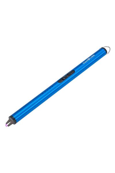 AL SANIDI ولاعة كهربائية، ولاعة شحن USB، ازرق، مقاس22*1.5 سم