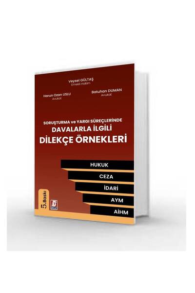 Bilge Yayınevi Davalarla İlgili Dilekçe Örnekleri