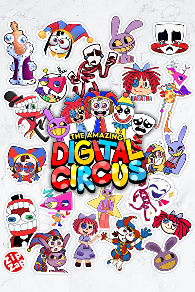 ZipZap مجموعة ملصقات لاصقة للهاتف والكمبيوتر المحمول من The Amazing Digital C...