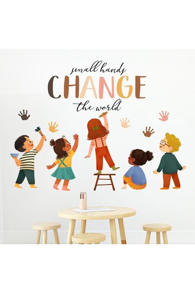 Al Raied آر إس ®   ملصقات جدارية صغيرة الحجم لتغيير العالم وتعزيز المساواة