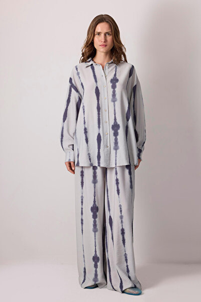 Touché Privé PATTERNED SHIRT PANT SET