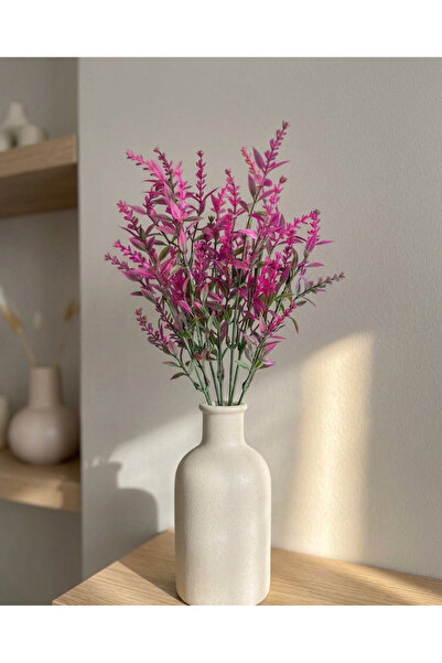 YASİMA Artificial Fuchsia Lavender Branch Home Decoration Arrangement Flower
