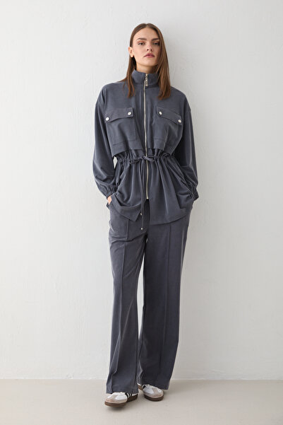 Melike Tatar Zippered Suit 32-2720