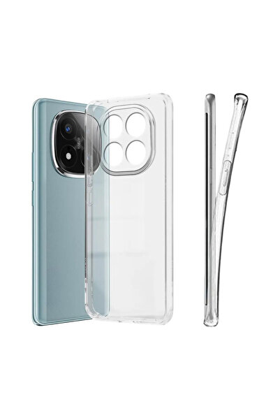 Redmi Note 15 Pro 4G Uyumlu Yumuşak Esnek Şeffaf Silikon Kılıf
