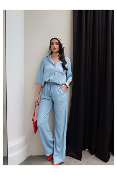 ESRAHELVACI طقم بنطلون قميص