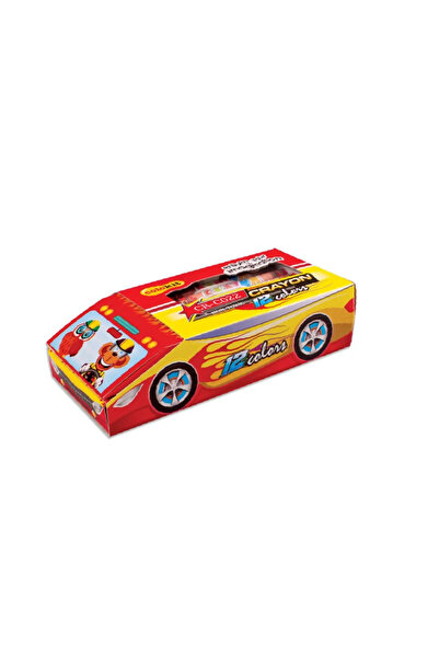 OEM Creioane cerate Colokit 12 culori -masinuta