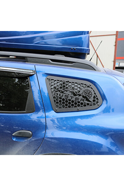 Tuning Vadisi Dacia Duster Metal Kelebek Cam Kaplama Vizör 2 Parça 2018-2024 ...