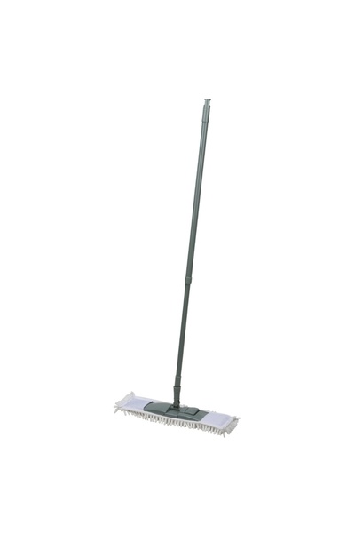 Koopman Mop pentru podele, 44 x 14 cm, cu mâner telescopic de 130 cm, materia...