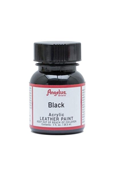 Angelus Vopsea pentru piele, Standard, Negru, 29,5 ml