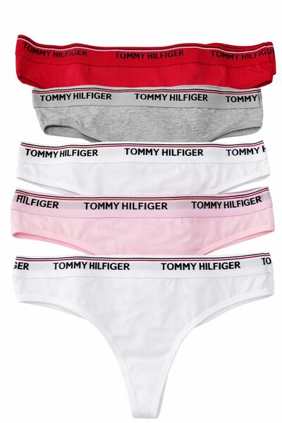 Tommy Hilfiger Women's underwear, 5 pieces, multi-colored.