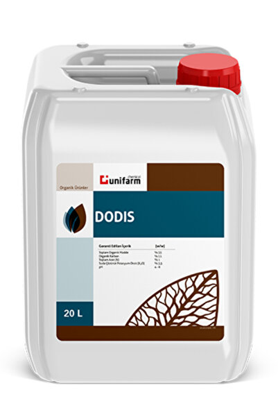 Unifarm DODIS Bitkisel Menşeli Aminoasit İçeren Sıvı Organik Gübre 20 Litre