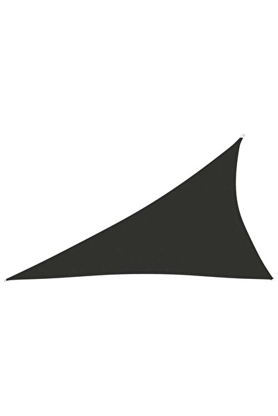 vidaxl Sunshade, anthracite, 4x5x6.4 m, oxford fabric, triangular