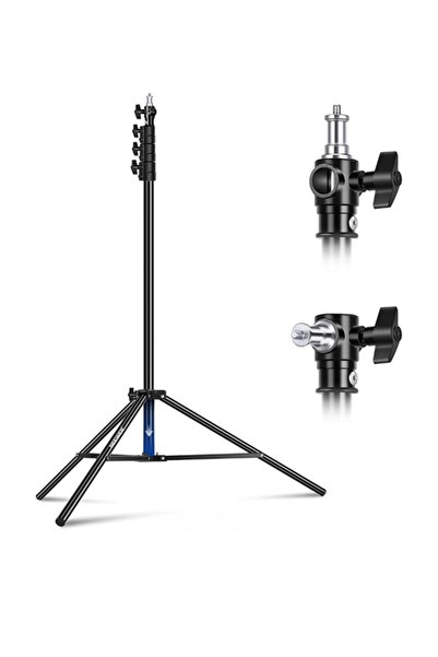 NEEWER حامل إضاءة ST-300AC بطول 300 سم مع وسادة هوائية للاستخدام الشاق