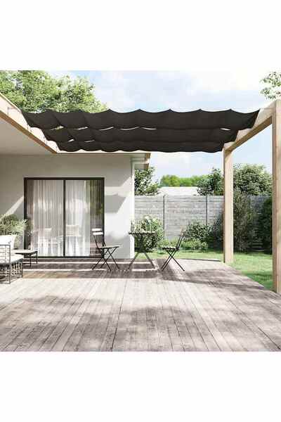 vidaxl Copertină verticală, antracit, 100x1200 cm, țesătură Oxford