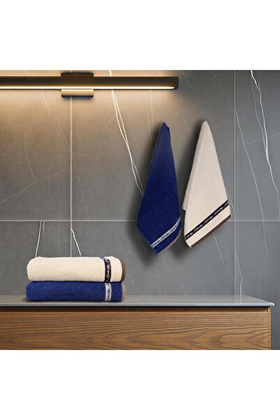 Sarev Parole Blue 100% Cotton Towel 50*90cm