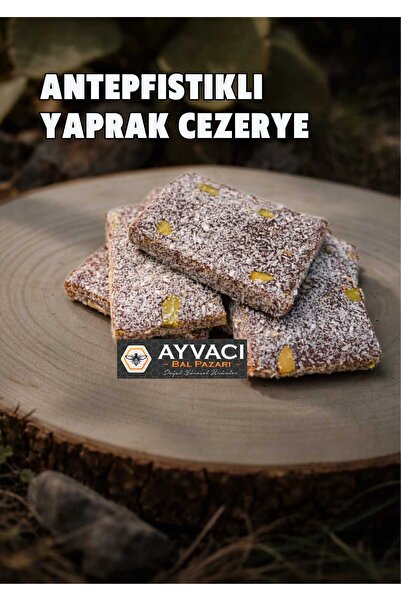 Ayvacı Yöresel Ürünler Pazarı Doğal Havuç Suyu ile Yapılmış Antep Fıstıklı Ya...