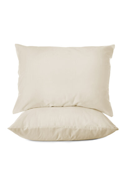 First Choice طقم غطاء وسادة من قطعتين مصنوع من القطن الساتان بنسبة 100%، 200 ...