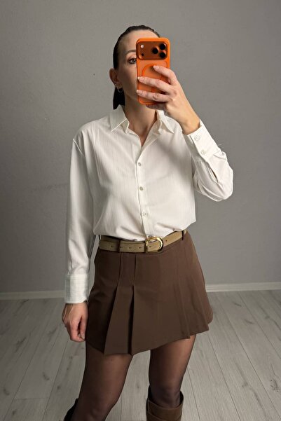 lady special Πλισέ φούστα με σορτς