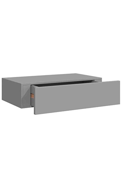 vidaxl Dulap de perete cu sertare, gri, 40x23,5x10 cm, MDF
