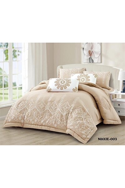 Ropi Nefirn Embroidered "Falcon" Duvet Set - Summer Luxury for Integrated Hot...