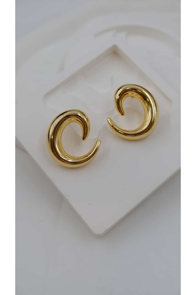 Jerie C Model Plate Earrings