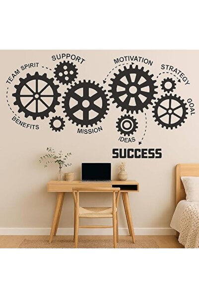 Al Raied آر إس ®   ملصق جداري تحفيزي للمكاتب بعبارات ملهمة حول الفرق والنجاح ...