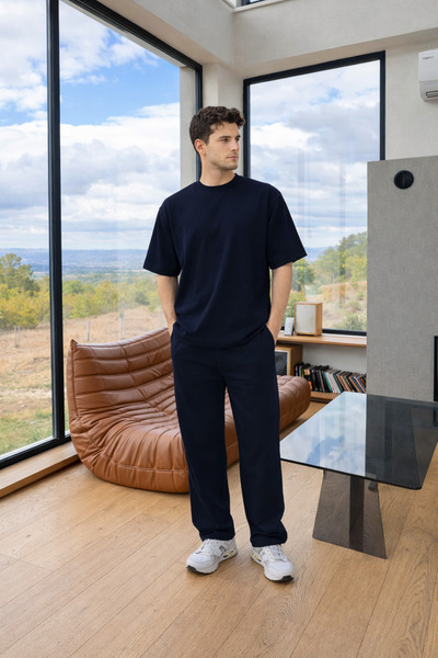YAKAMEL New Season Men's Oversize Suit Trend Model