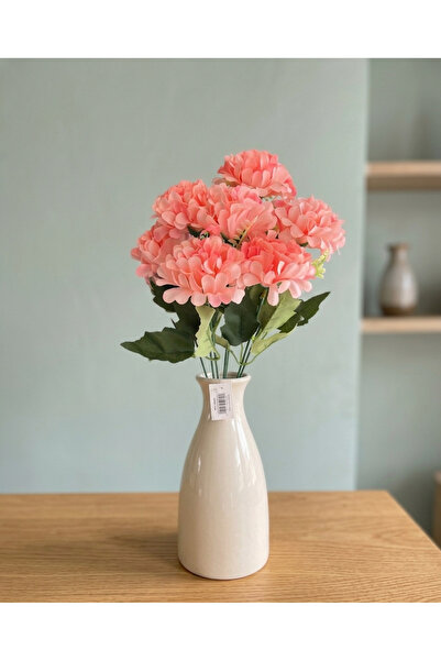 YASİMA زهرة البرقوق الاصطناعية مع 7 فروع من شجيرات البقس، زهرة الأورثانجا لتز...